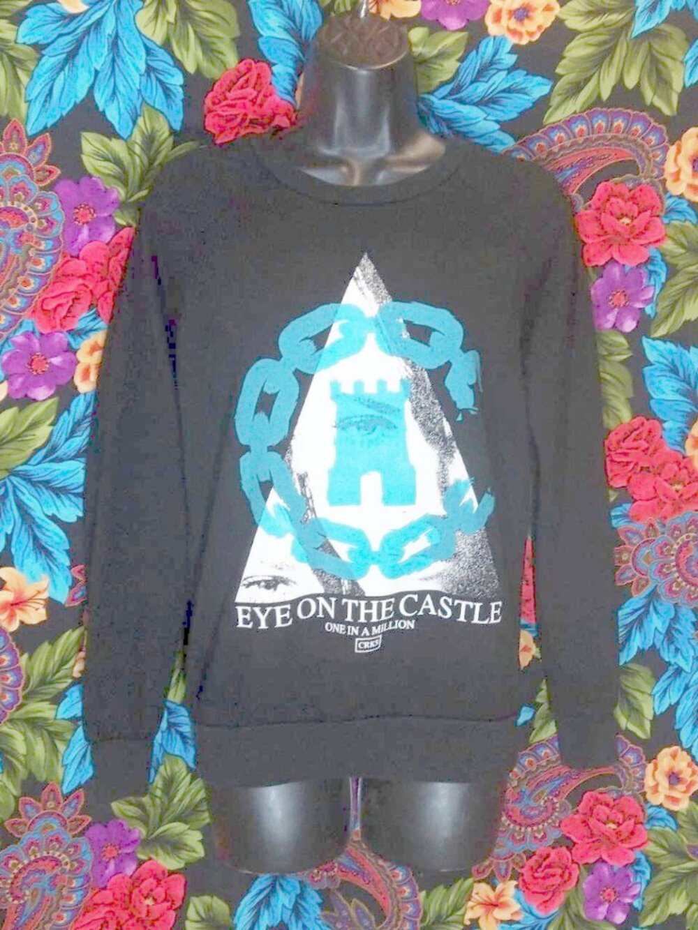 MEN'S CROOKS & CASTLES SWEATER TOP MENS SIZE X-SMALL (XS) CROOKS AND CASTLES